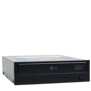 LG 22x DVD±RW DL SATA Drive w/Software (Black)